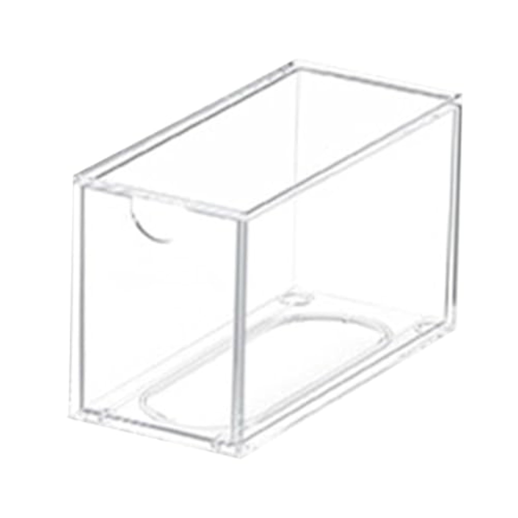 Clear Stackable Storage Drawer Makeup Organizer